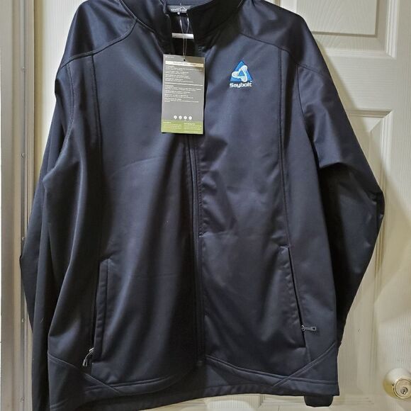Eddie bauer jacket womens size xl black trail soft shell water resistant logo - Picture 5 of 9